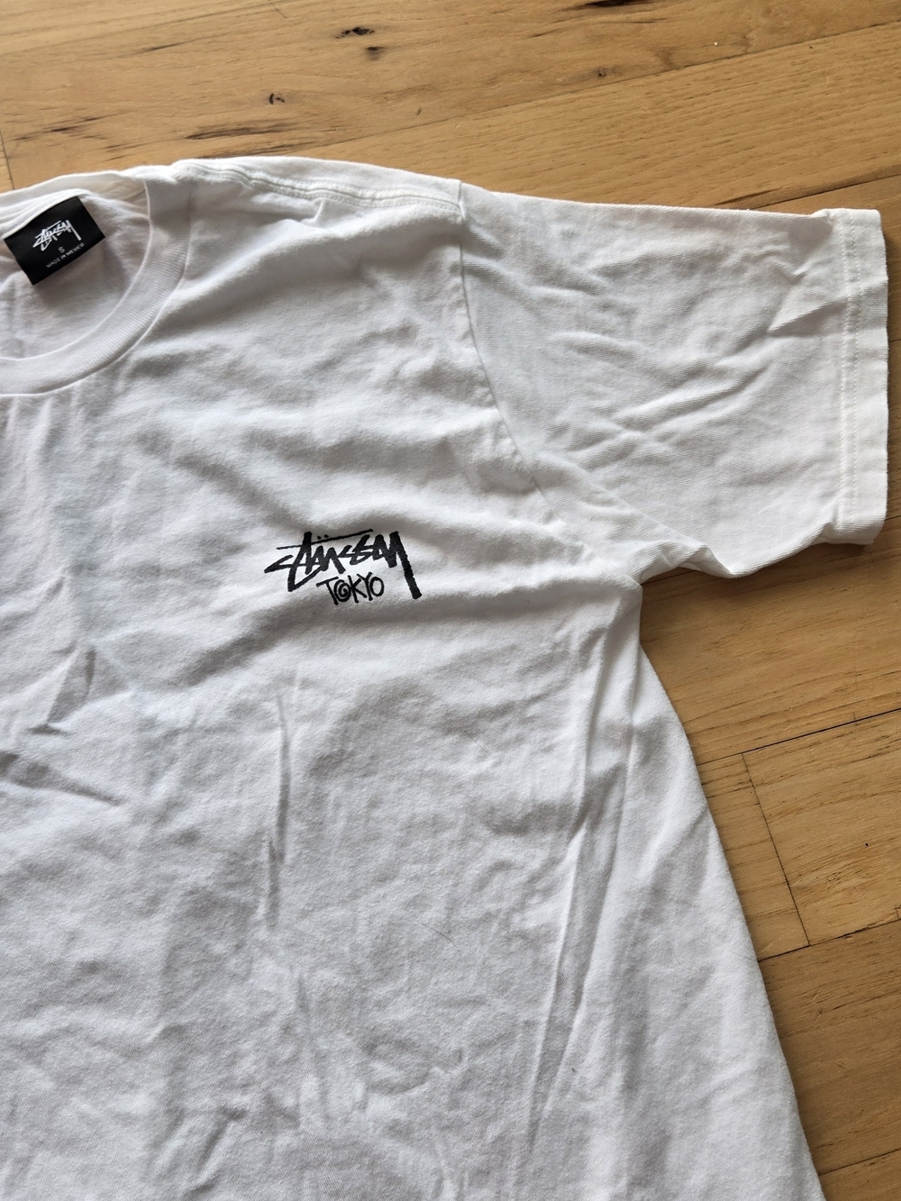 Stüssy Tokyo White Logo T‑Shirt for Men - Picture 5 of 9